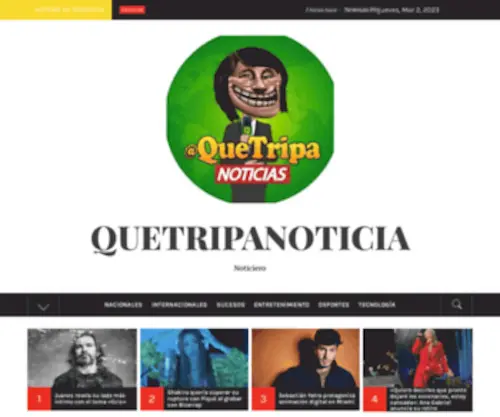 Quetripanoticia.com(Quetripanoticia) Screenshot