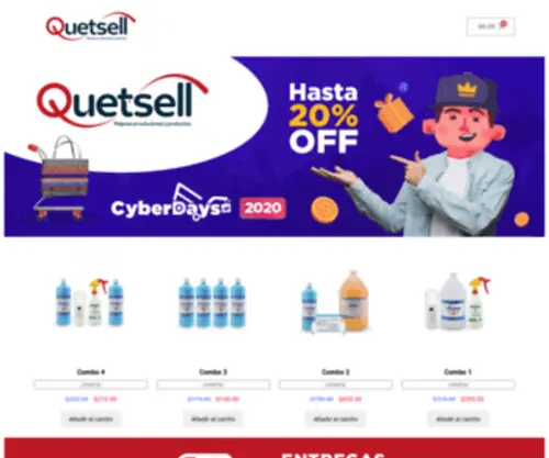 Quetsell.com(Distribuidora) Screenshot