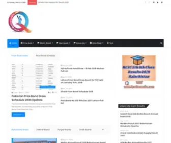 Quettaresults.com Screenshot