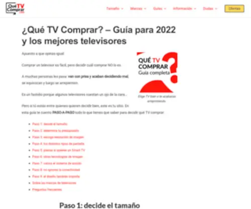 QuetvComprar.com(QuetvComprar) Screenshot