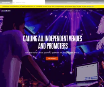 Queueapp.com(Eventbrite Music) Screenshot