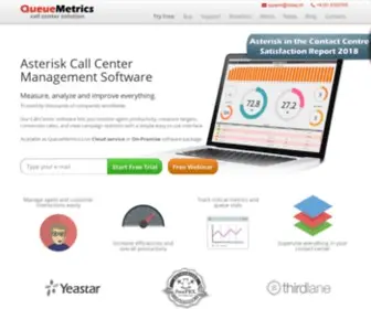 Queuemetrics.com(Asterisk Call Center Monitor) Screenshot