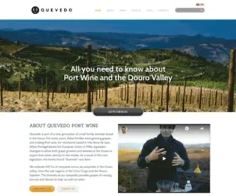 Quevedoportwine.com(Quevedo Port Wine) Screenshot