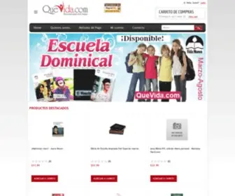 Quevida.com(Bienvenido a) Screenshot