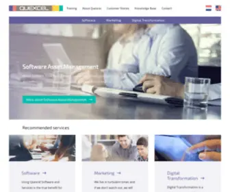 Quexcel.com(Quexcel EN) Screenshot