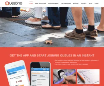 Quezone.co(Queue management solutions) Screenshot