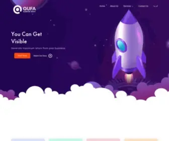 Qufaagency.com(QUFA Marketing Agency) Screenshot