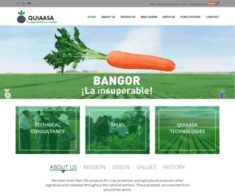 Quiaasa.com(La seguridad de sus cosechas) Screenshot