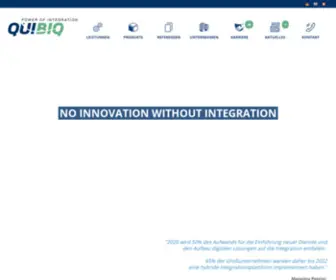 Quibiq.de(Power of Integration für die Microsoft Integration Platform) Screenshot