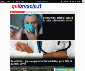 Quibrescia.it(Tutte le news da brescia e provincia) Screenshot
