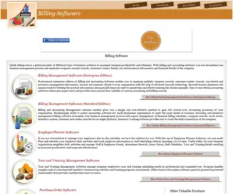 Quick-Billing.com(Billing software) Screenshot