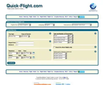 Quick-Flight.com(Flight) Screenshot