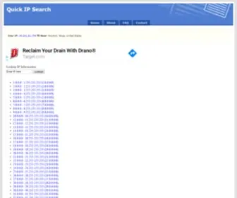 Quick-IP-Search.info(Quick IP Search) Screenshot