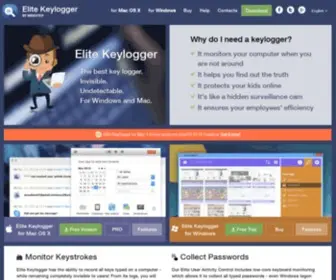 Quick-Keylogger.com(Elite Keylogger tracks user activity absolutely invisibly) Screenshot