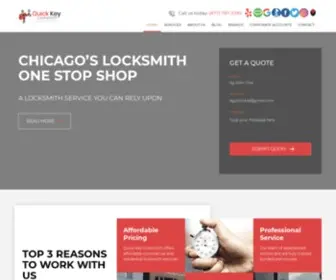 Quick-Key.net(Chicago Locksmith Near Me) Screenshot