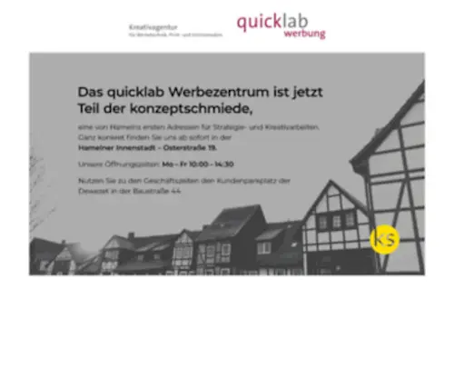 Quick-Lab.com(Broschüre) Screenshot