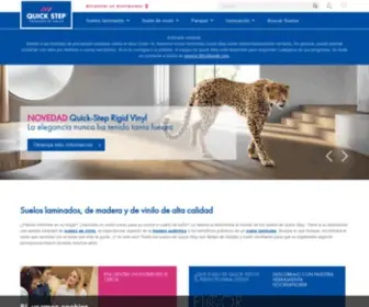 Quick-Step.com.es(Suelos de quick) Screenshot