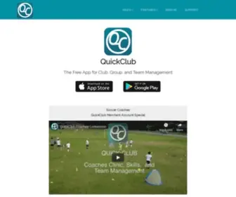 Quick.club(Team Management App) Screenshot
