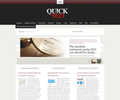 Quick2Seo.com(Quick 2 SEO) Screenshot