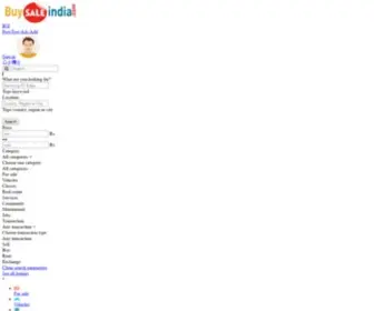 Quickadsnow.com(Free buy sale classifieds ads india) Screenshot