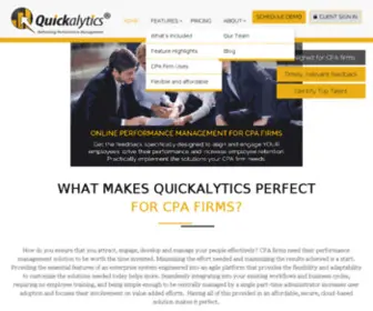 Quickalytics.com(Quickalytics™) Screenshot