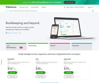 Quickbooksonline.com(QuickBooks®) Screenshot