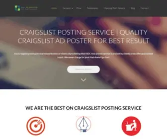 Quickboosting.com(Craigslist Posting Service) Screenshot