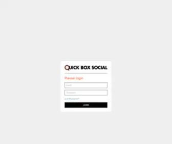 Quickboxsocial.com(Quick Box Social) Screenshot