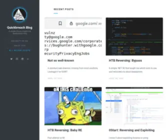 Quickbreach.io(Quickbreach) Screenshot