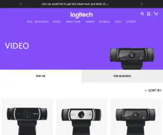 Quickcam.com(Logitech) Screenshot