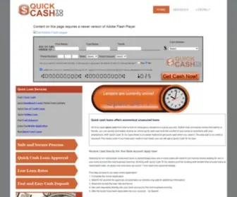 Quickcashtogo.com(Quick Cash Loans) Screenshot