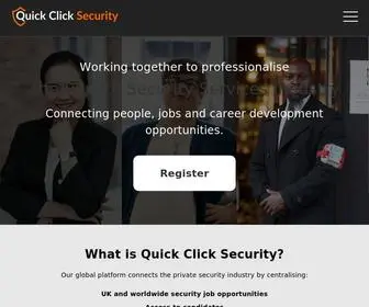 Quickclicksecurity.com(Quick Click Security) Screenshot