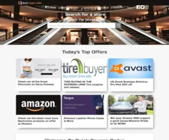 Quickcouponcodes.com(Champion outlet online shop) Screenshot