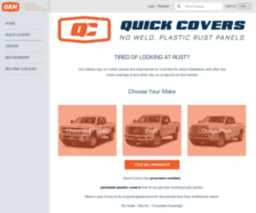 Quickcovers.co(Quick Covers) Screenshot