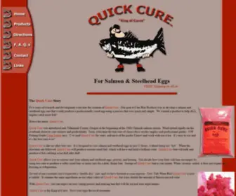 Quickcure.net(Salmon Egg Cure from Quick Cure) Screenshot