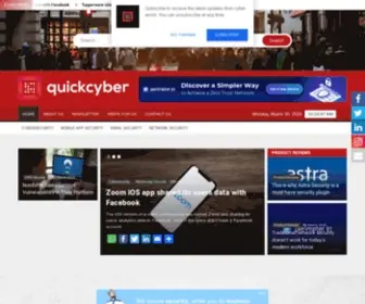 Quickcyber.news(Hacking News) Screenshot