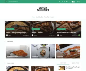 Quickdinners.net(Quick Dinners) Screenshot