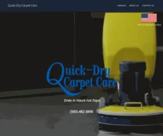 Quickdrycarpetcare.com(Quick-Dry Carpet Care) Screenshot