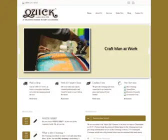 Quickdrycleaner.com(Quick Dry Cleaners) Screenshot