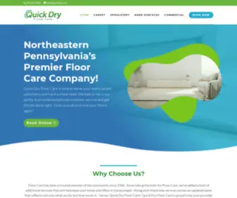 Quickdryfloorcare.com(Quick Dry Floor Care) Screenshot