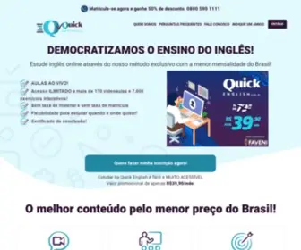 Quickenglish.com.br(Quick English) Screenshot