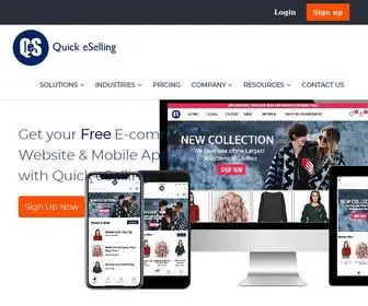 Quickeselling.com(Get Free E) Screenshot