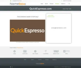 Quickespresso.com(QuickEspresso) Screenshot