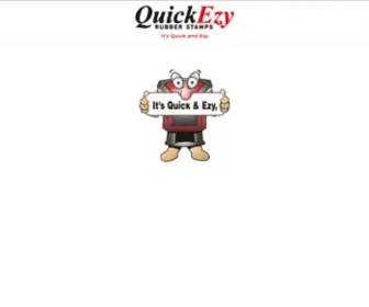 Quickezy.com.au(Quick Ezy Rubber Stamps) Screenshot