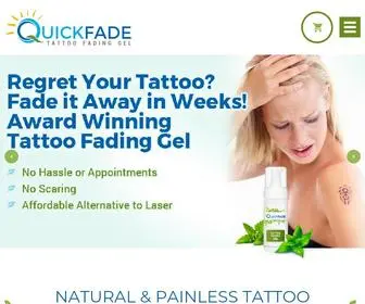 Quickfade.com(Tattoo Fading Gel) Screenshot