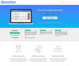 Quickfile.co.uk(Free Accounting Software) Screenshot