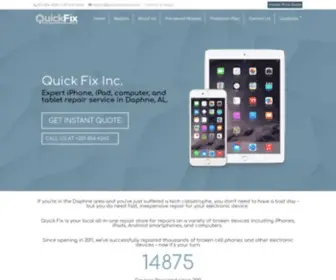 Quickfixiphone.com(Quick Fix) Screenshot