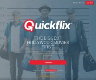 Quickflix.co.nz(The Biggest Movies First) Screenshot