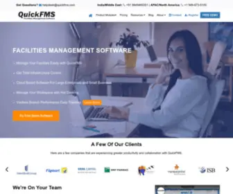 Quickfms.com(Cloud-Based Facilities Management Software) Screenshot