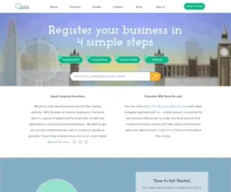 Quickformations.com(Fast Company formation from only £12) Screenshot
